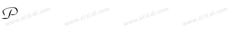 Park Avenue Ro Wd字体转换